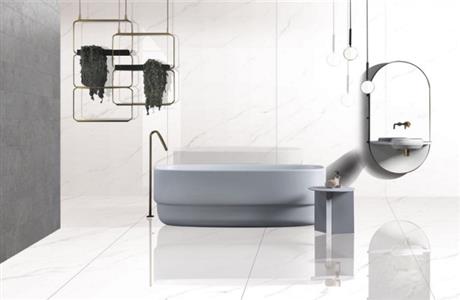 岩板卫浴装修效果