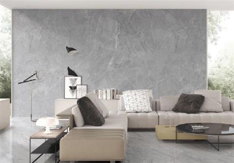 岩板沙发背景墙效果2022