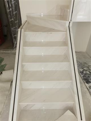 南斯拉夫白石材楼梯